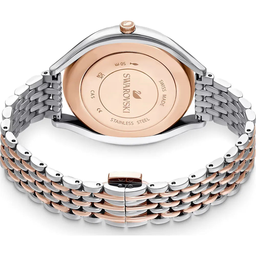 Swarovski Crystalline Aura Rose Gold Watch