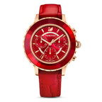 Swarovski Octea Lux Chrono Ladies Red Watch