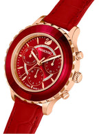 Swarovski Octea Lux Chrono Ladies Red Watch