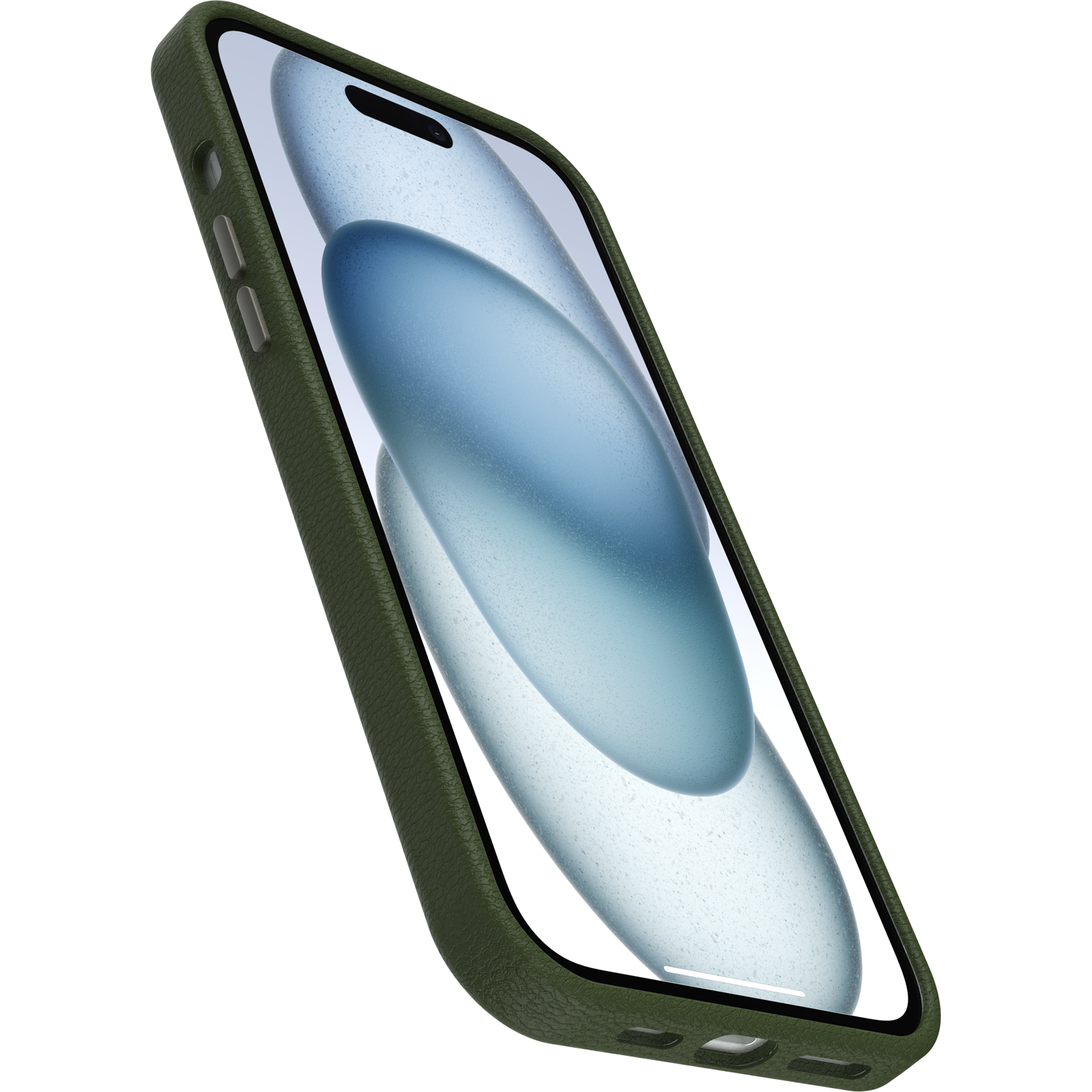 iPhone 15 Plus Symmetry Series Cactus Leather Case