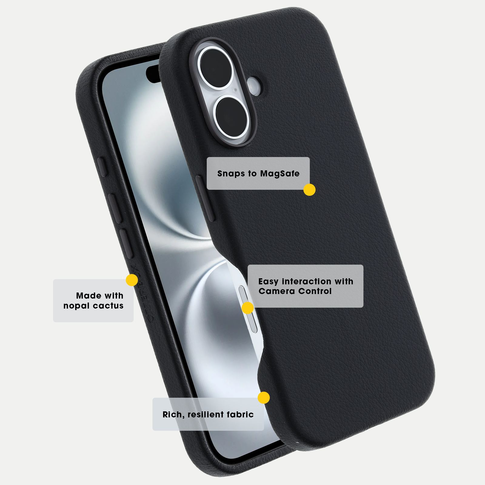 iPhone 16 Pro Symmetry Series Cactus Leather for MagSafe Case