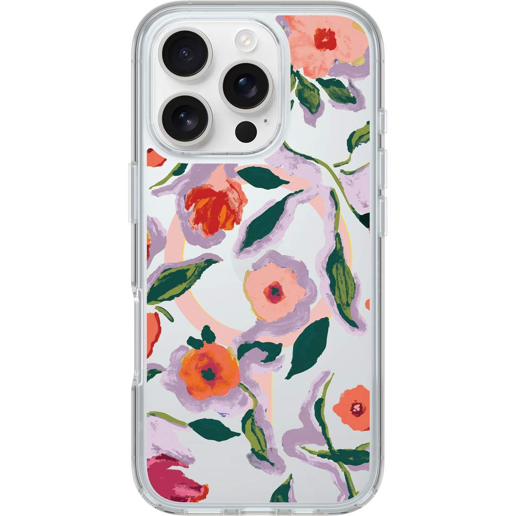 iPhone 16 Pro Symmetry Series Clear for MagSafe Confetti of Blossoms Case
