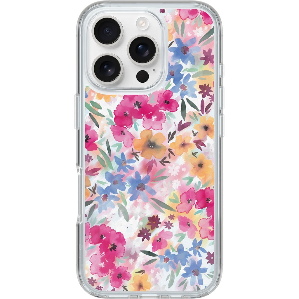 iPhone 16 Pro Symmetry Series Clear for MagSafe Confetti of Blossoms Case