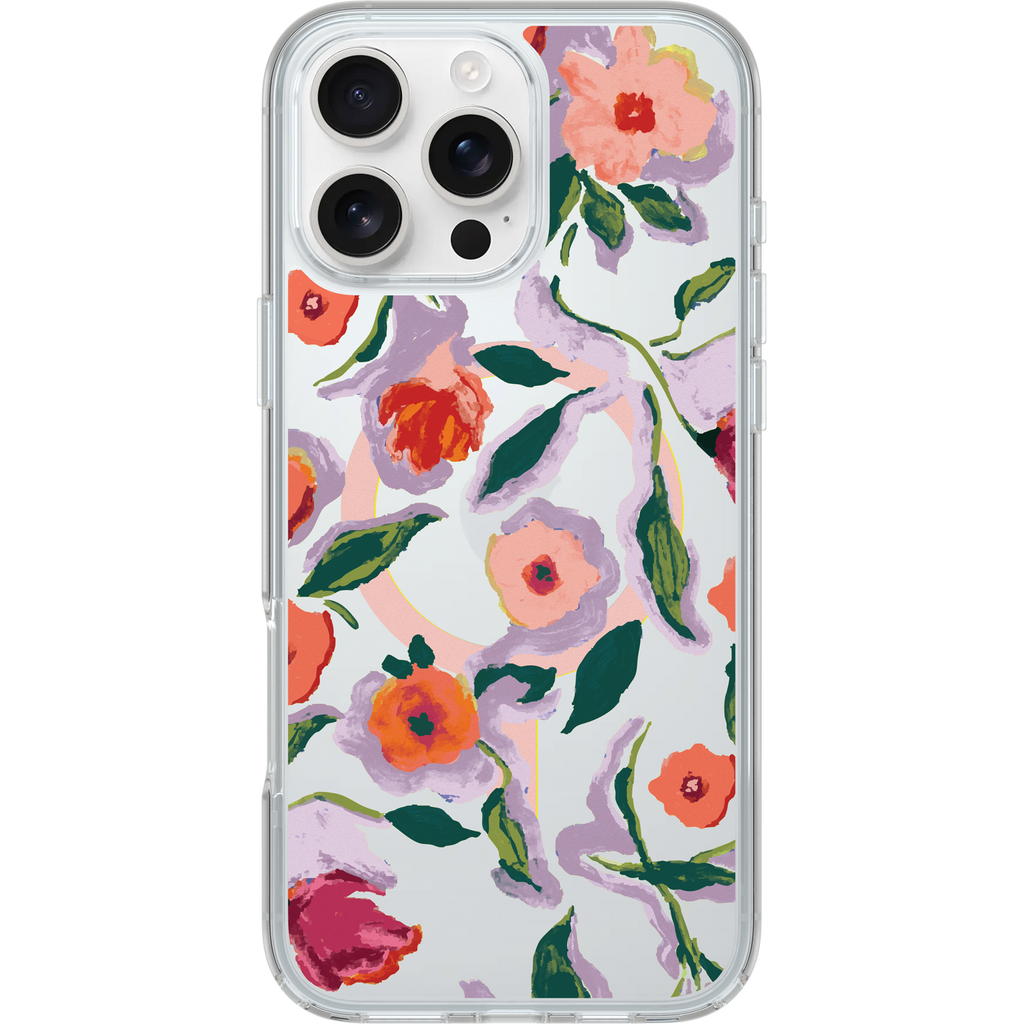 iPhone 16 Pro Max Symmetry Series Clear for MagSafe Confetti of Blossoms Case