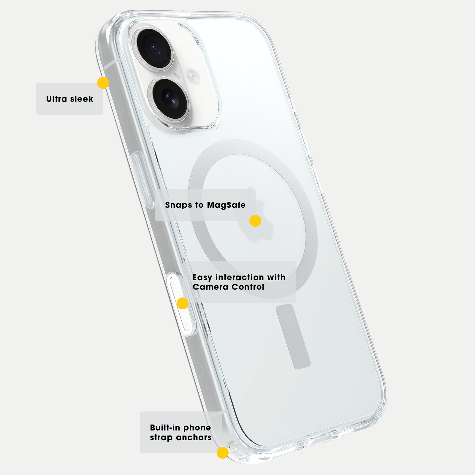 iPhone 16 Plus Symmetry Series Clear with Camera Control
