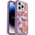 iPhone 14 Pro Symmetry Series Clear Case for MagSafe Fluttering Flora