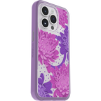 iPhone 14 Pro Symmetry Series Clear Case for MagSafe Fluttering Flora