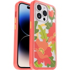 iPhone 14 Pro Symmetry Series Clear Case for MagSafe Fluttering Flora