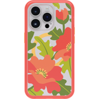 iPhone 14 Pro Symmetry Series Clear Case for MagSafe Fluttering Flora