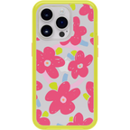 iPhone 14 Pro Symmetry Series Clear Case for MagSafe Fluttering Flora
