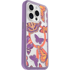 iPhone 15 Pro Symmetry Series Clear Case for MagSafe Fluttering Flora