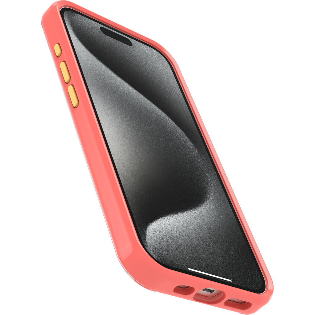 iPhone 15 Pro Symmetry Series Clear Case for MagSafe Fluttering Flora