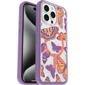 iPhone 15 Pro Max Symmetry Series Clear Case for MagSafe Fluttering Flora