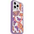iPhone 15 Pro Max Symmetry Series Clear Case for MagSafe Fluttering Flora