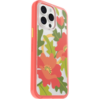 iPhone 15 Pro Max Symmetry Series Clear Case for MagSafe Fluttering Flora