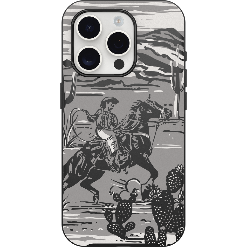 iPhone 15 Pro Symmetry Series Case for MagSafe Western Noir Collection