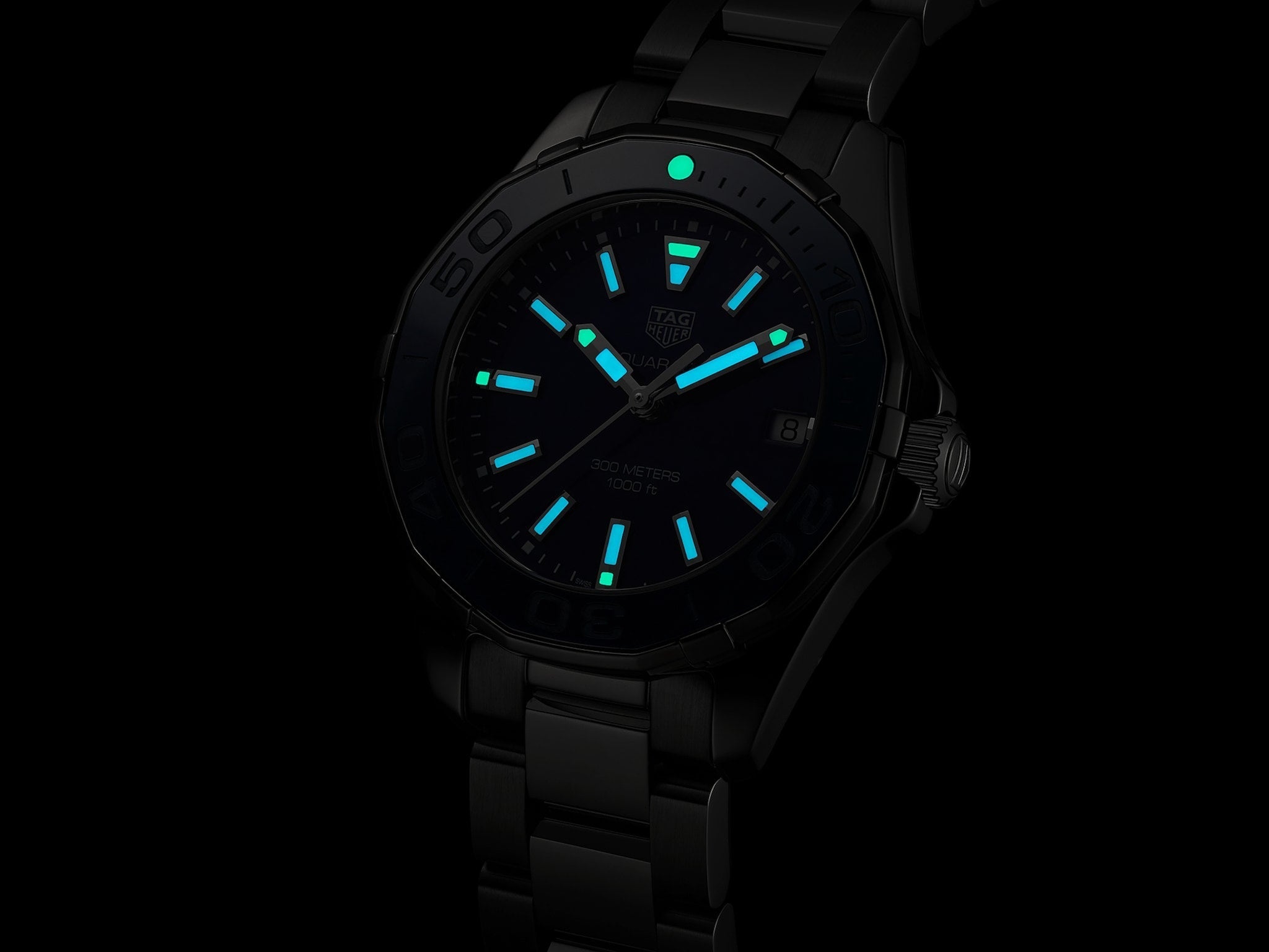 Tag Heuer Ladies Watch Aquaracer Blue Ceramic 35mm