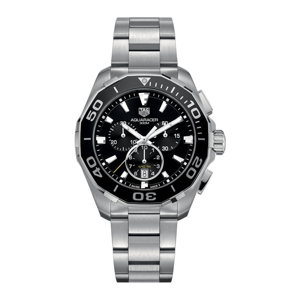 Tag Heuer Aquaracer Quartz Chronograph Black Watch