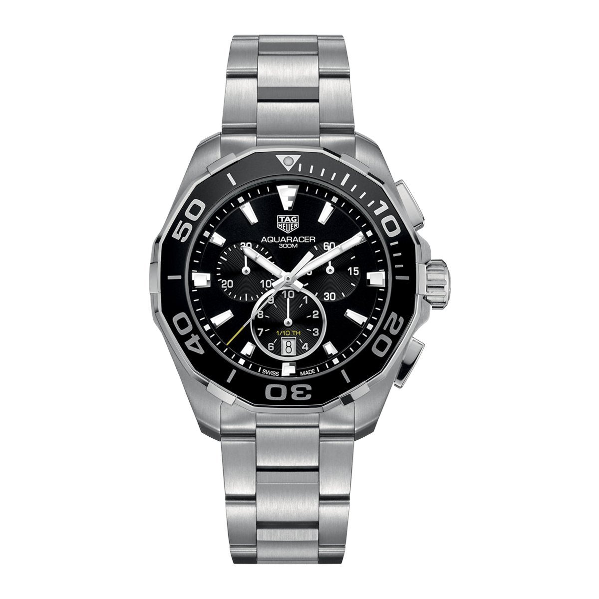 Tag Heuer Aquaracer Quartz Chronograph Black Watch