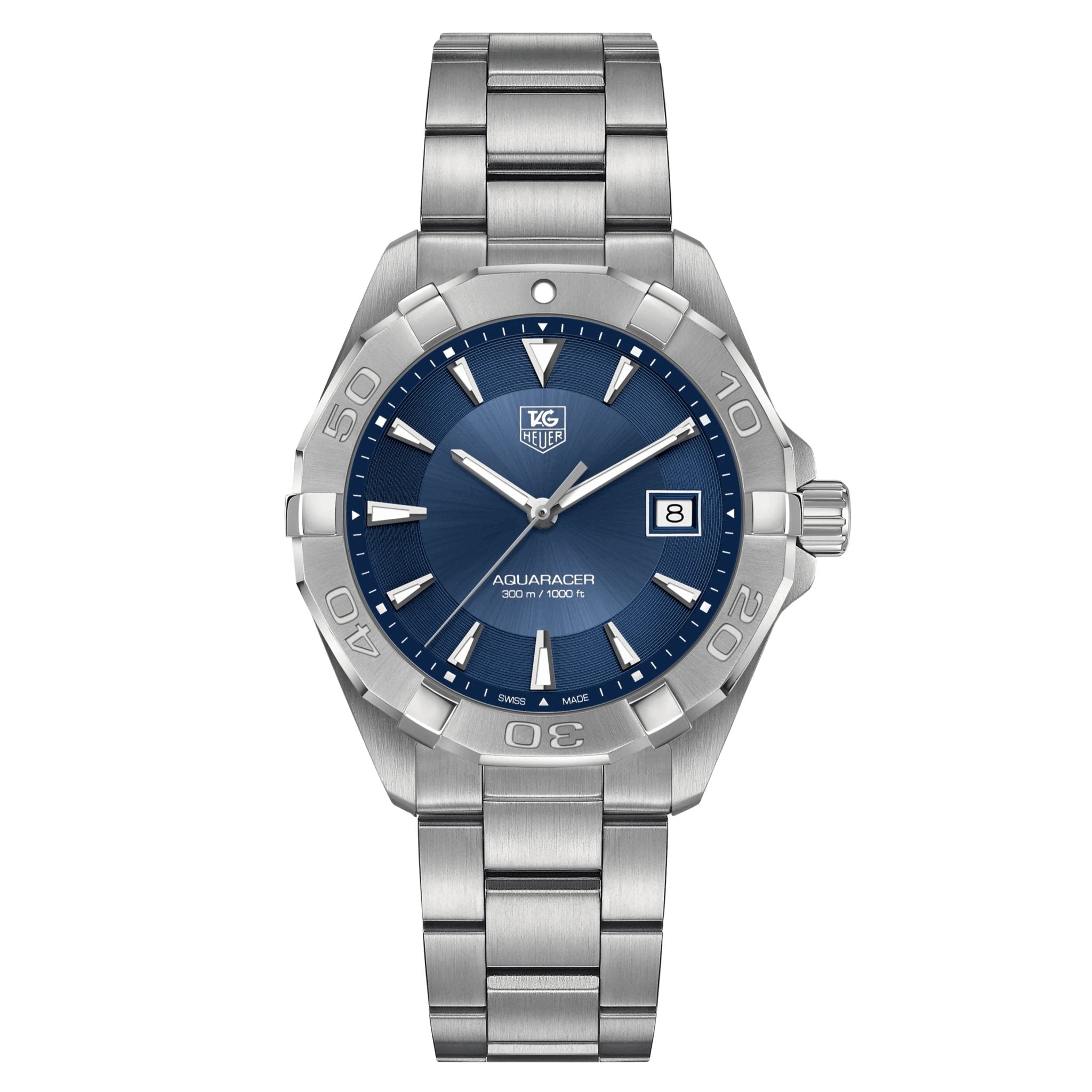 Tag Heuer Quartz Watch Aquaracer Blue 41mm