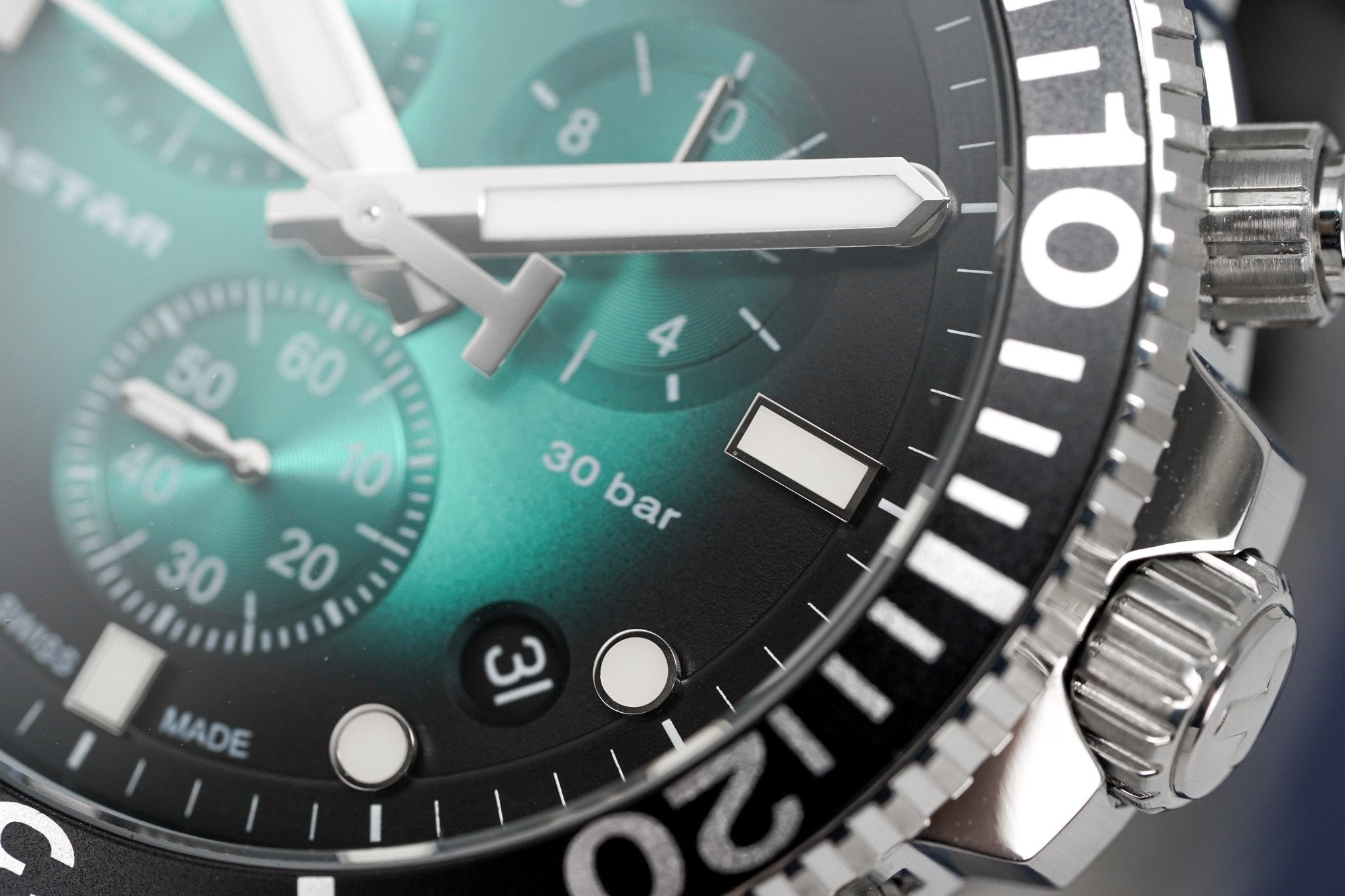 Tissot Chronograph Watch SEASTAR 1000 Green