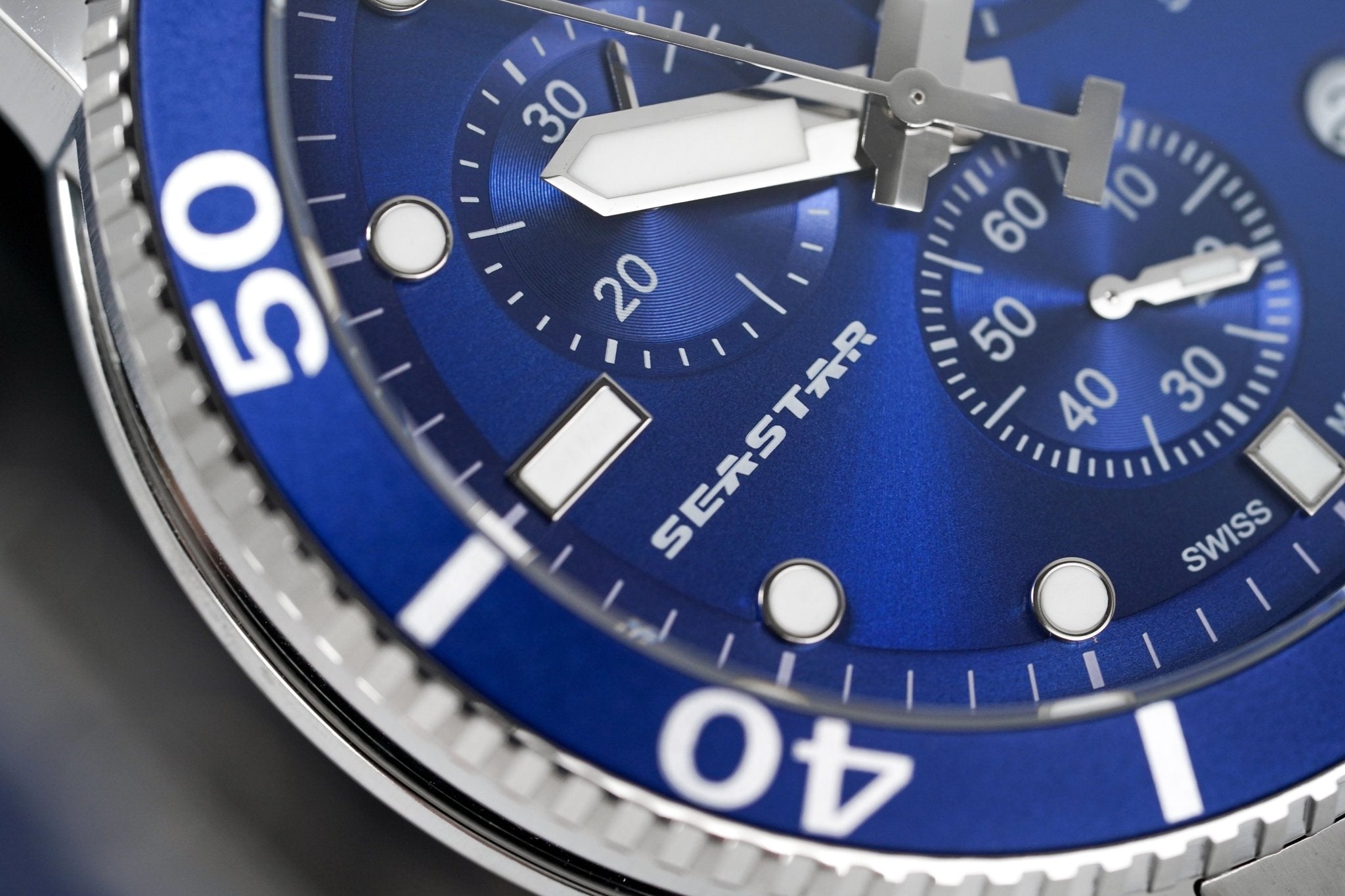 Tissot Seastar 1000 Chronograph Men's Blue Watch