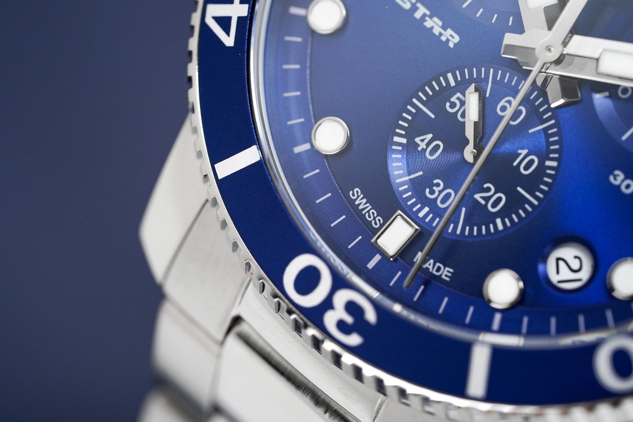 Tissot Seastar 1000 Chronograph Men's Blue Watch
