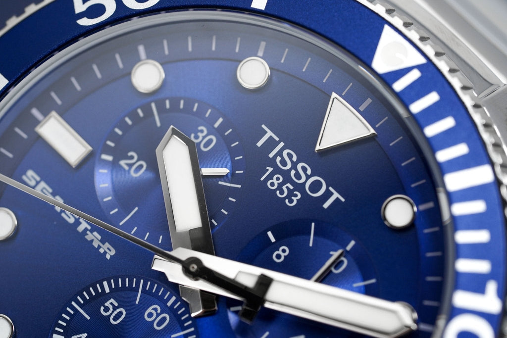 Tissot Seastar 1000 Chronograph Men's Blue Watch