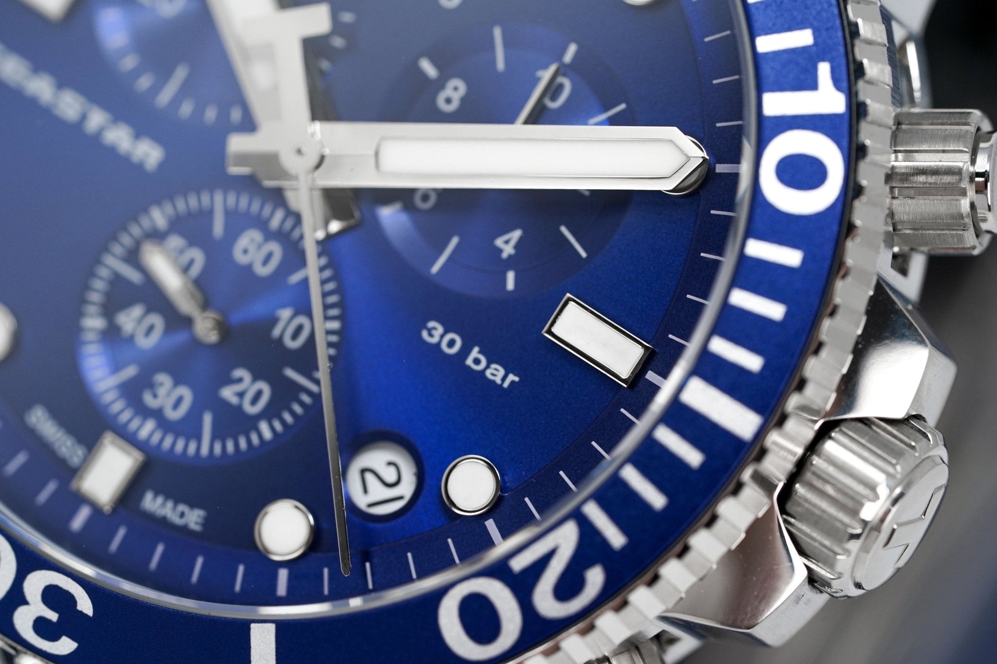 Tissot Seastar 1000 Chronograph Men's Blue Watch