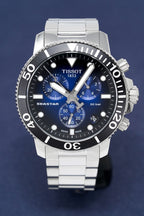 Tissot Seastar 1000 Chronograph Men's Graded Blue Watch