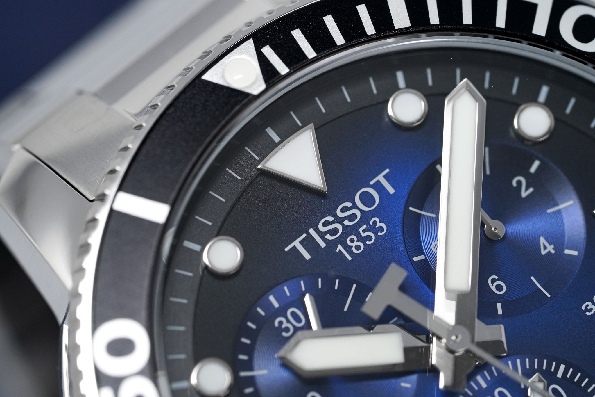 Tissot Seastar 1000 Chronograph Men's Graded Blue Watch