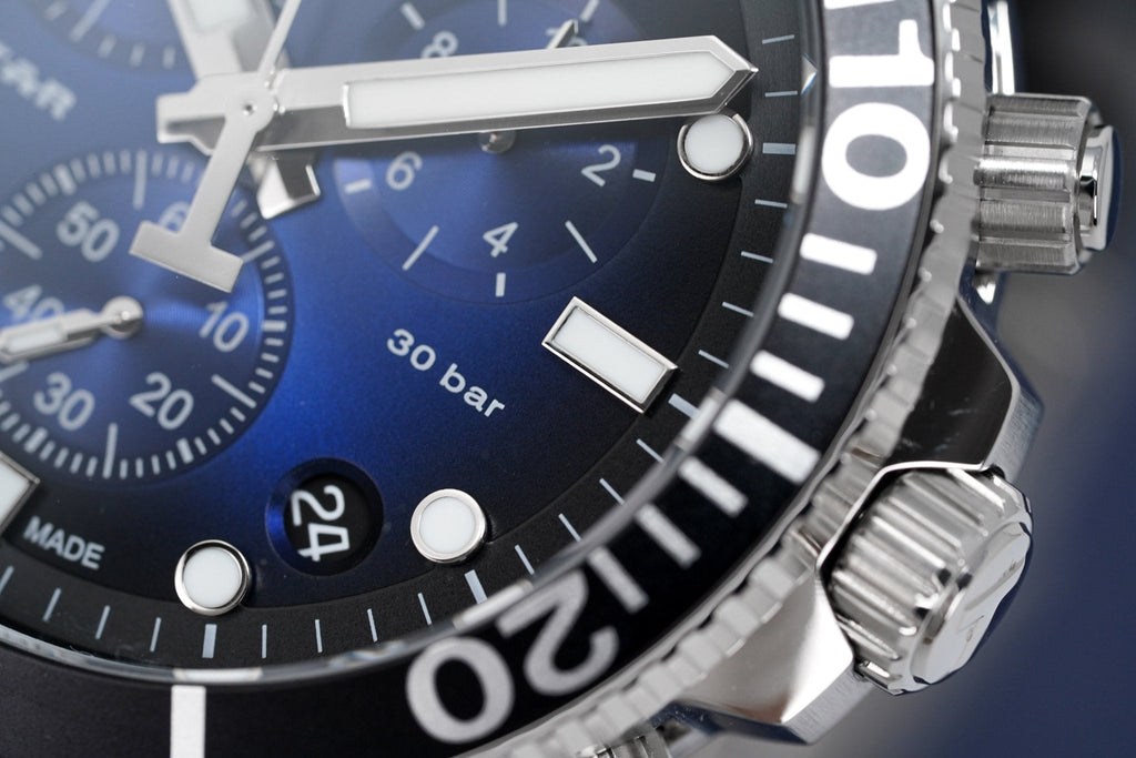 Tissot Seastar 1000 Chronograph Men's Graded Blue Watch