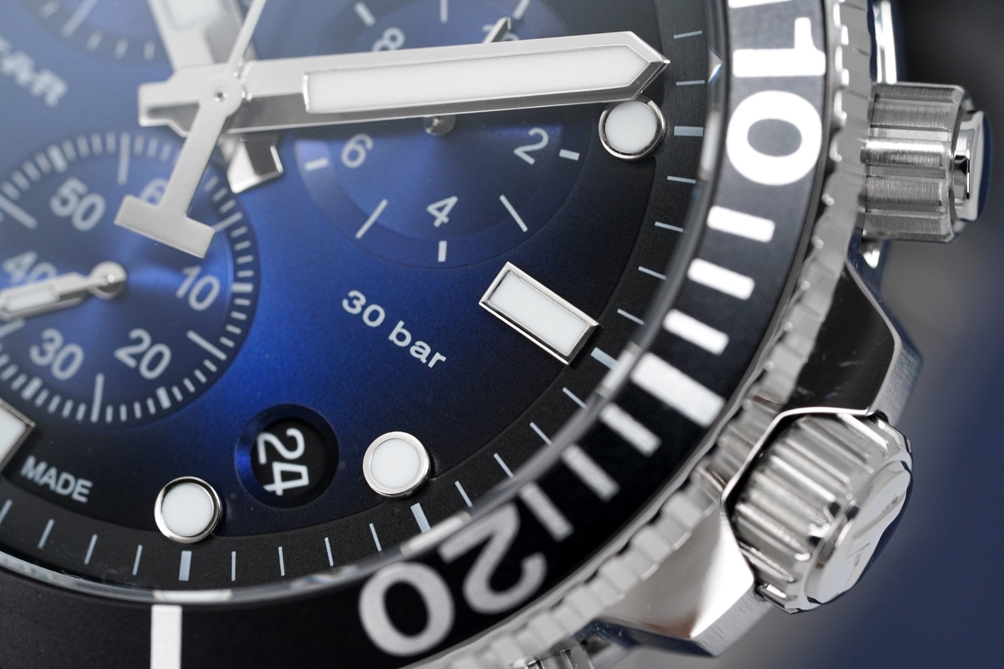 Tissot Seastar 1000 Chronograph Men's Graded Blue Watch