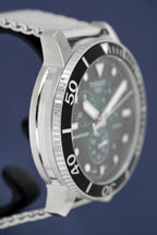 Tissot Chronograph Watch SEASTAR 1000 Green Mesh