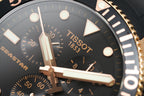 Tissot Chronograph Watch SEASTAR 1000 Rose Gold