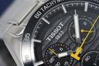 Tissot Men's Chronograph Watch PRS 516 Steel Yellow