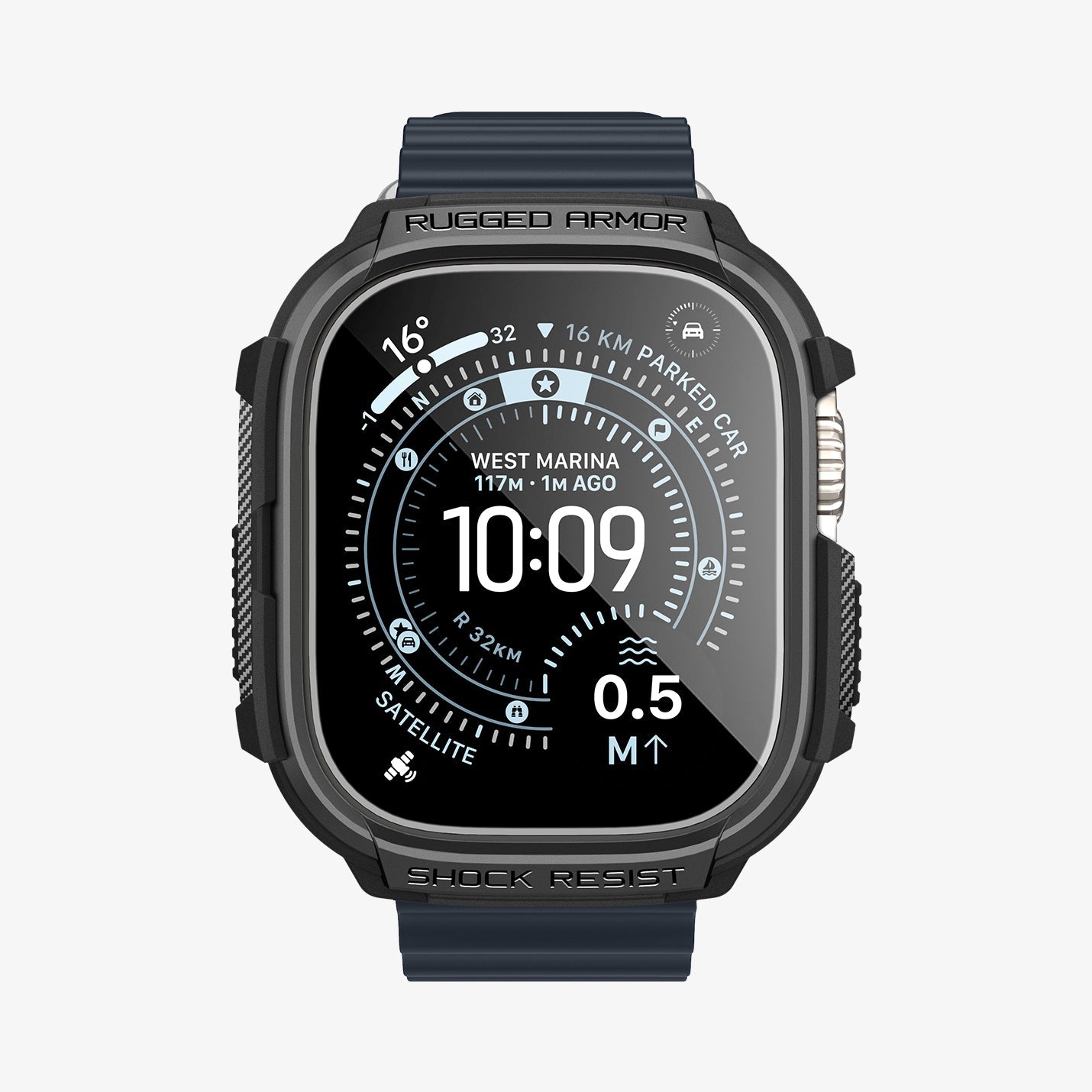 Apple Watch Series - Rugged Armor + Screen Protector