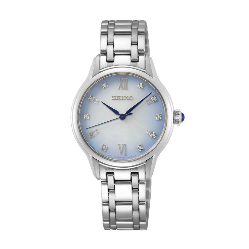 Seiko Classic 140th Anniversary Pale Blue Ladies Watch