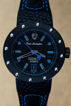 Tonino Lamborghini Cuscinetto Watch Date Blue