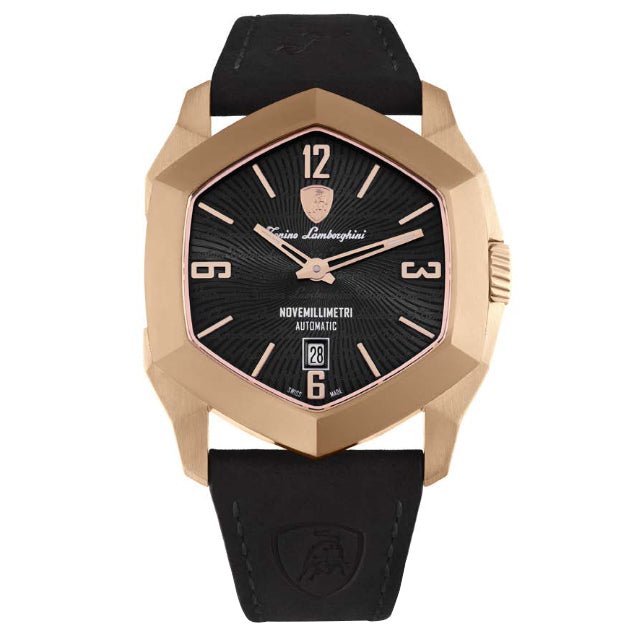 Tonino Lamborghini Men's Automatic Watch NOVEMILLIMETRI Rose Gold