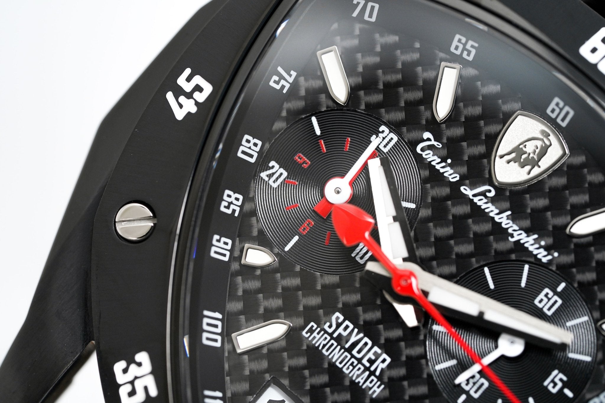 Tonino Lamborghini Men's Chronograph Watch New Spyder Black