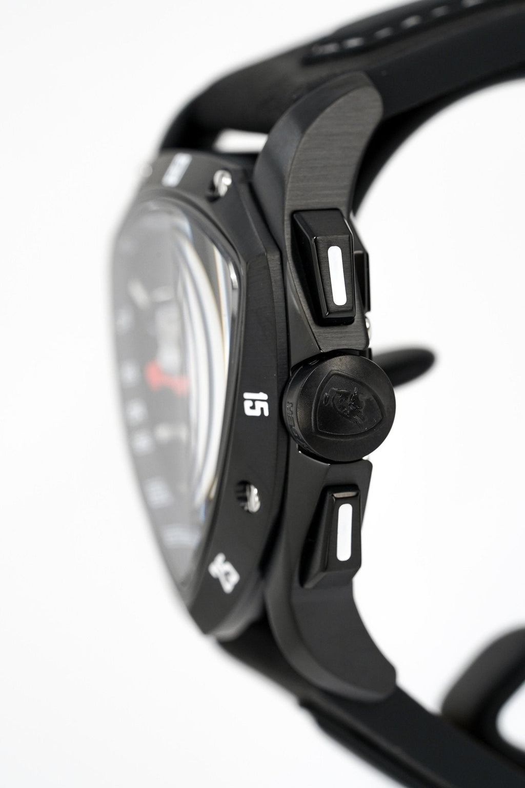 Tonino Lamborghini Men's Chronograph Watch New Spyder Black
