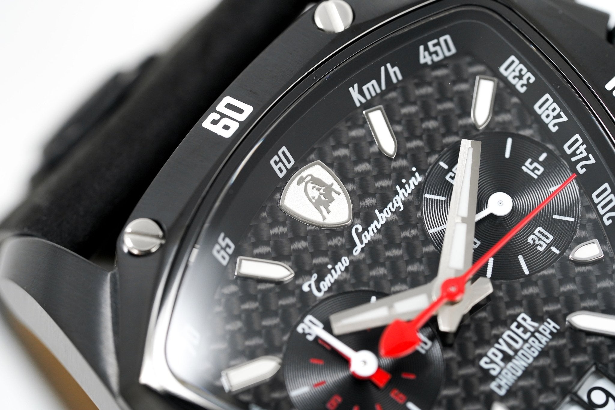 Tonino Lamborghini Men's Chronograph Watch New Spyder Black