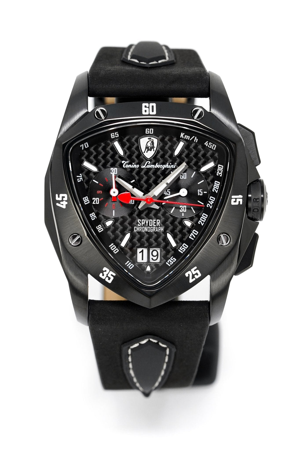 Tonino Lamborghini Men's Chronograph Watch New Spyder Black