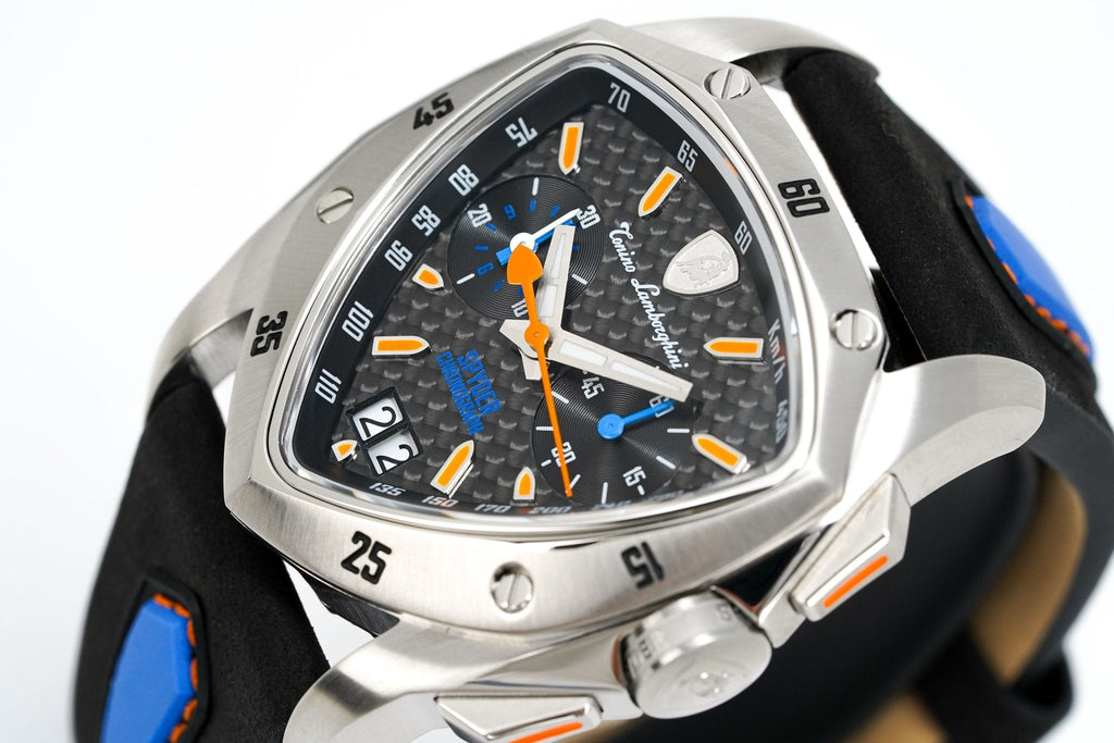 Tonino Lamborghini Men's Chronograph Watch New Spyder Blue