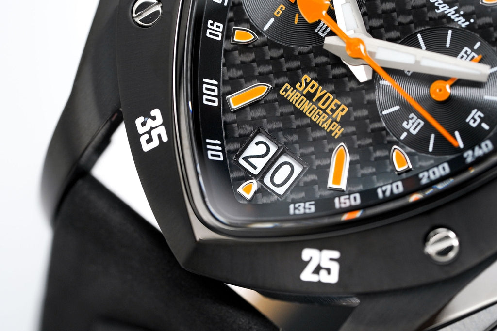 Tonino Lamborghini Men's Chronograph Watch New Spyder Orange