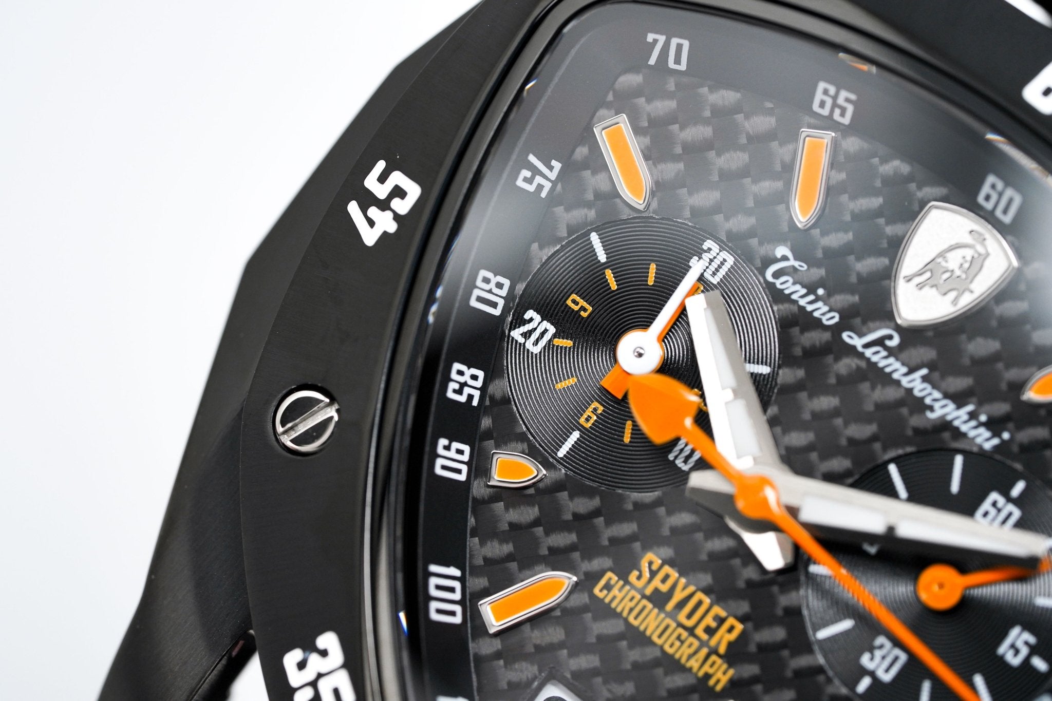 Tonino Lamborghini Men's Chronograph Watch New Spyder Orange