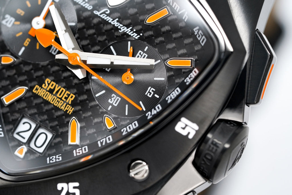 Tonino Lamborghini Men's Chronograph Watch New Spyder Orange