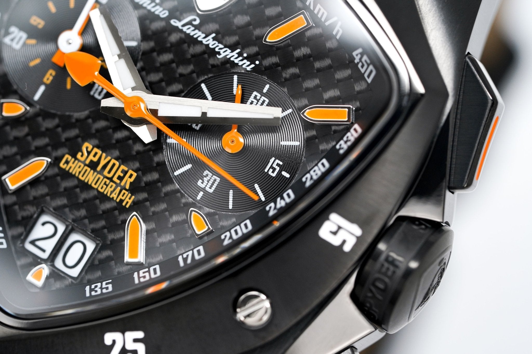 Tonino Lamborghini Men's Chronograph Watch New Spyder Orange