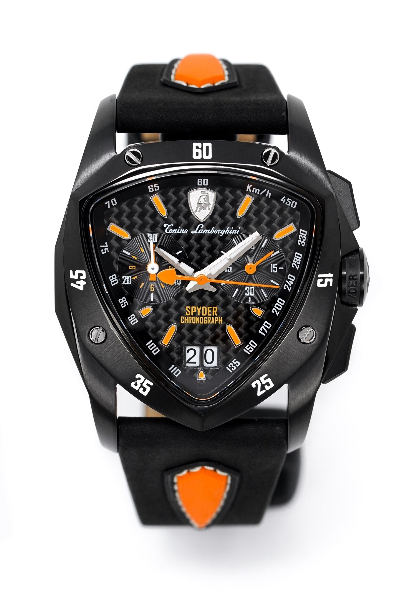 Tonino Lamborghini Men's Chronograph Watch New Spyder Orange
